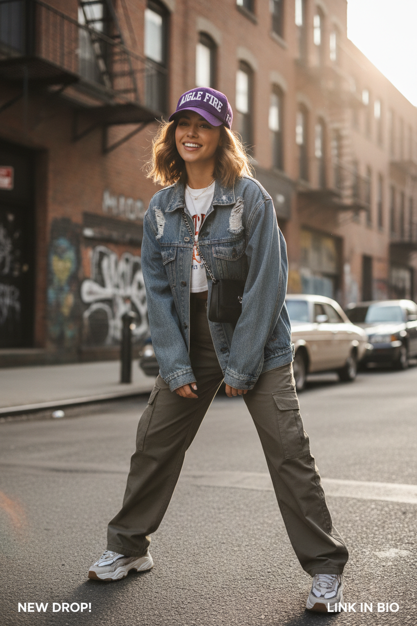 Casquette Aigle Fire - Violet