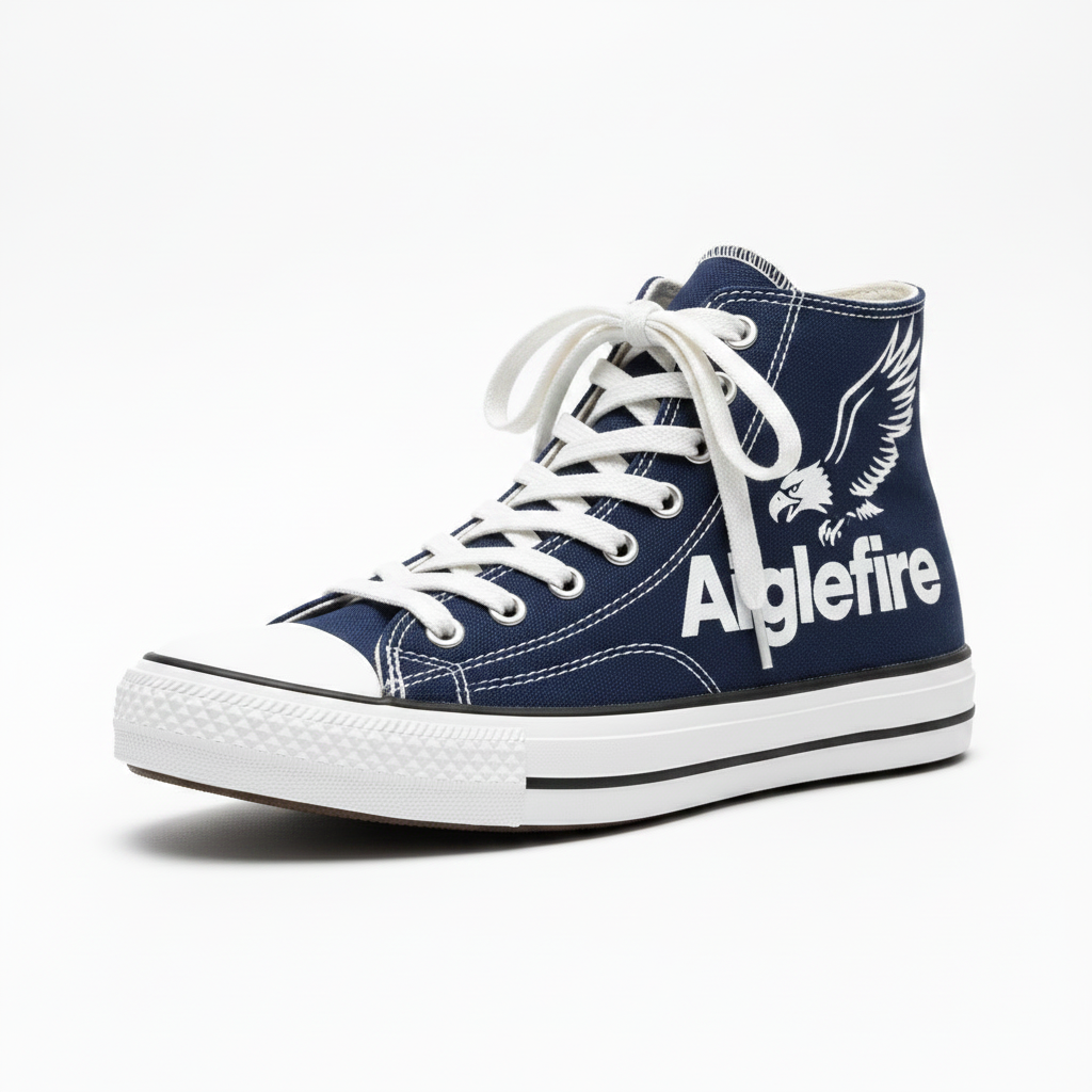Mockup Baskets Aiglefire Blanc Bleu